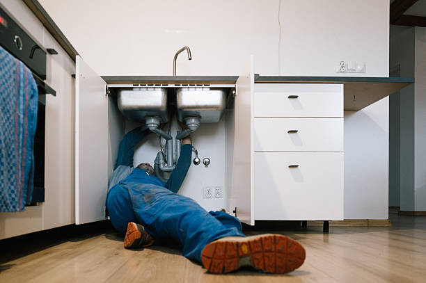 Professional Drain Cleaning technician working in West Covina, CA